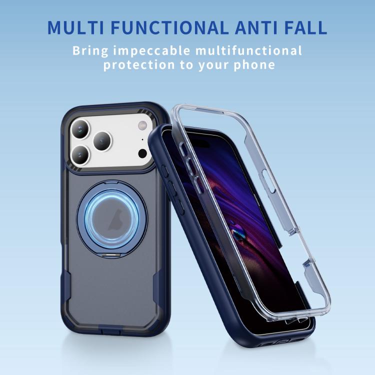 For iPhone 17 Pro Defend Rugged Gear Holder MagSafe Phone Case