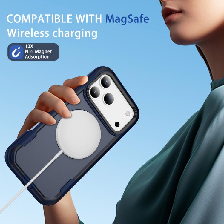For iPhone 17 Pro Defend Rugged Gear Holder MagSafe Phone Case
