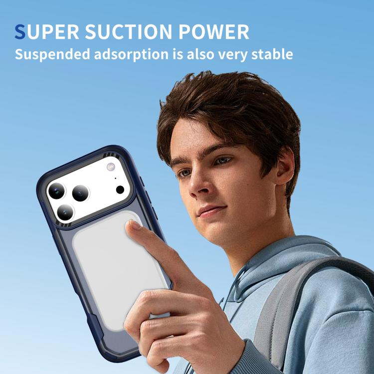 For iPhone 17 Pro Defend Rugged Gear Holder MagSafe Phone Case