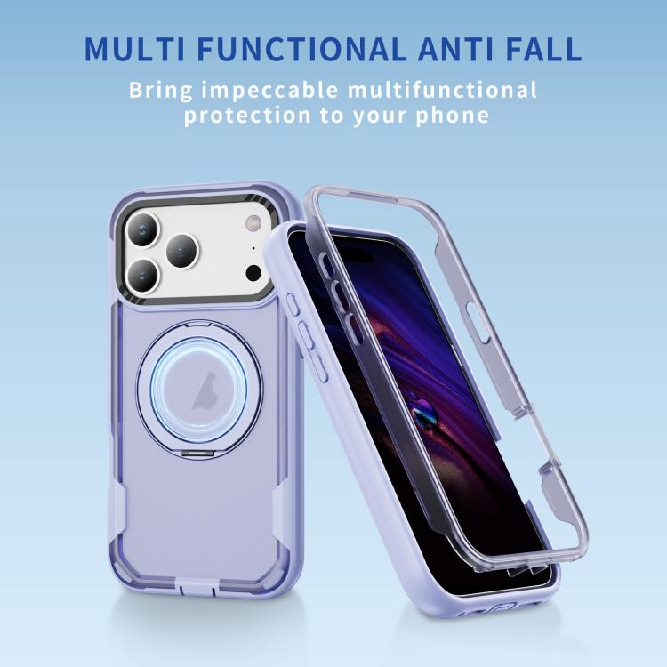 For iPhone 17 Pro Defend Rugged Gear Holder MagSafe Phone Case