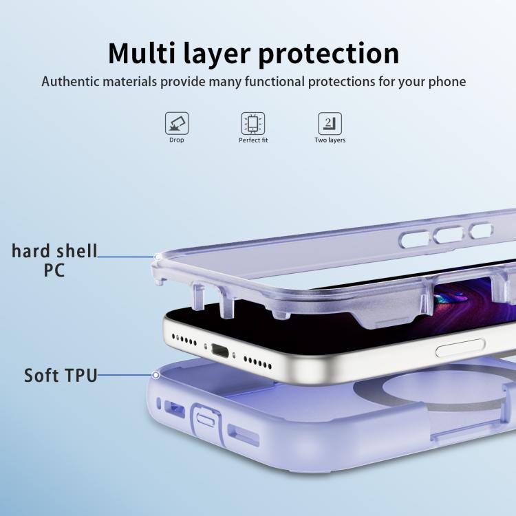 For iPhone 17 Pro Max Defend Rugged Gear Holder MagSafe Phone Case