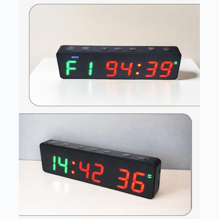 KYX--0010 Portable Magnetic Digital Display Timer Sports Group Countdown Timer - Black