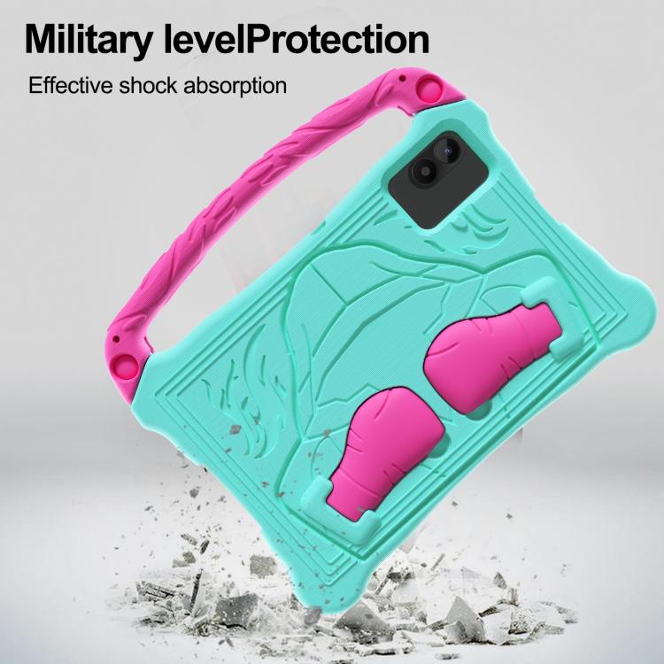 For Infinix Xpad 20 / Tecno Megapad 11 Boxing Series Kickstand EVA Shockproof Tablet Case with Shoulder Strap