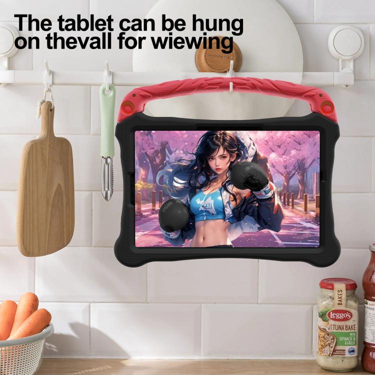For Infinix Xpad 20 / Tecno Megapad 11 Boxing Series Kickstand EVA Shockproof Tablet Case with Shoulder Strap
