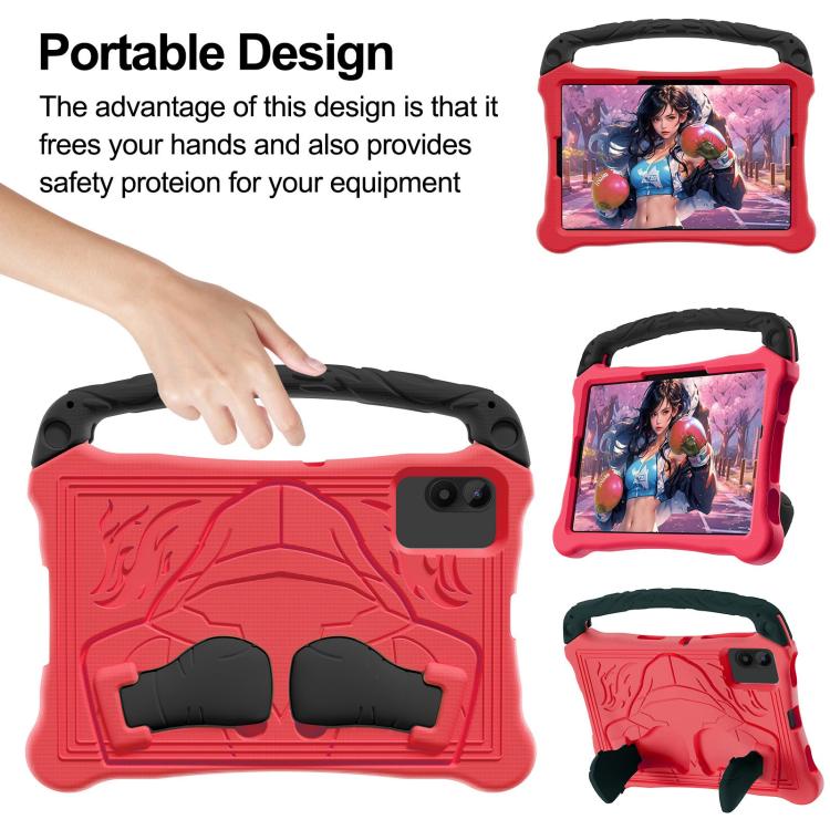 For Infinix Xpad 20 / Tecno Megapad 11 Boxing Series Kickstand EVA Shockproof Tablet Case with Shoulder Strap