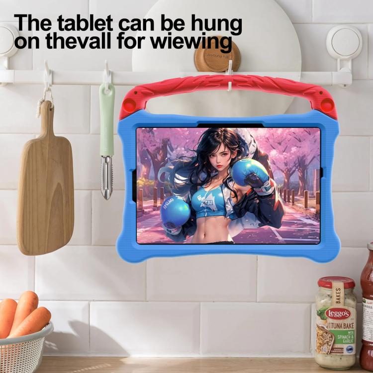 For Infinix Xpad 20 / Tecno Megapad 11 Boxing Series Kickstand EVA Shockproof Tablet Case with Shoulder Strap