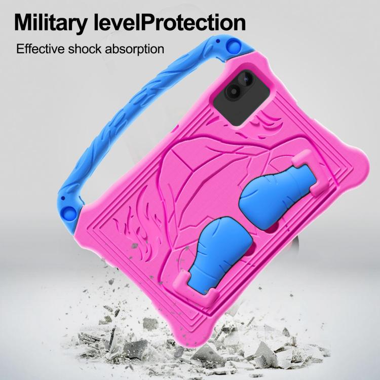 For Infinix Xpad 20 / Tecno Megapad 11 Boxing Series Kickstand EVA Shockproof Tablet Case with Shoulder Strap