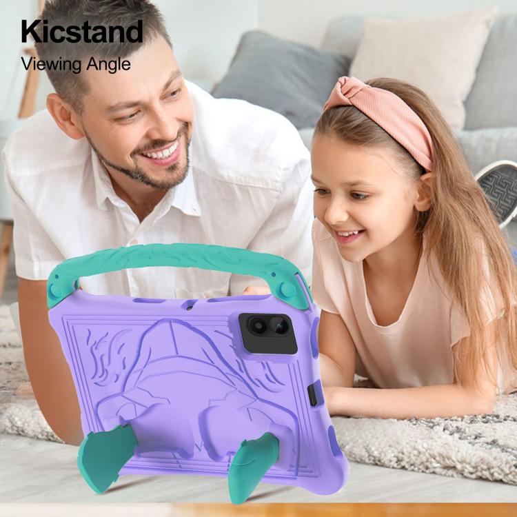 For Infinix Xpad 20 / Tecno Megapad 11 Boxing Series Kickstand EVA Shockproof Tablet Case with Shoulder Strap