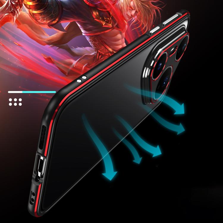 For Huawei Pura 80 Pro 5G Aurora Series Lens Protector + Metal Frame Phone Case
