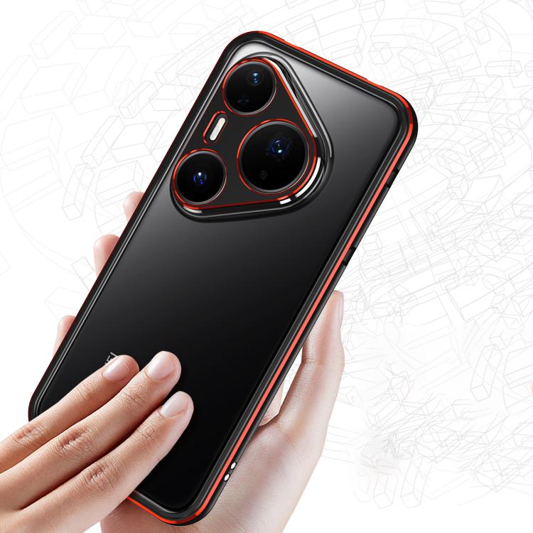 For Huawei Pura 80 Pro 5G Aurora Series Lens Protector + Metal Frame Phone Case
