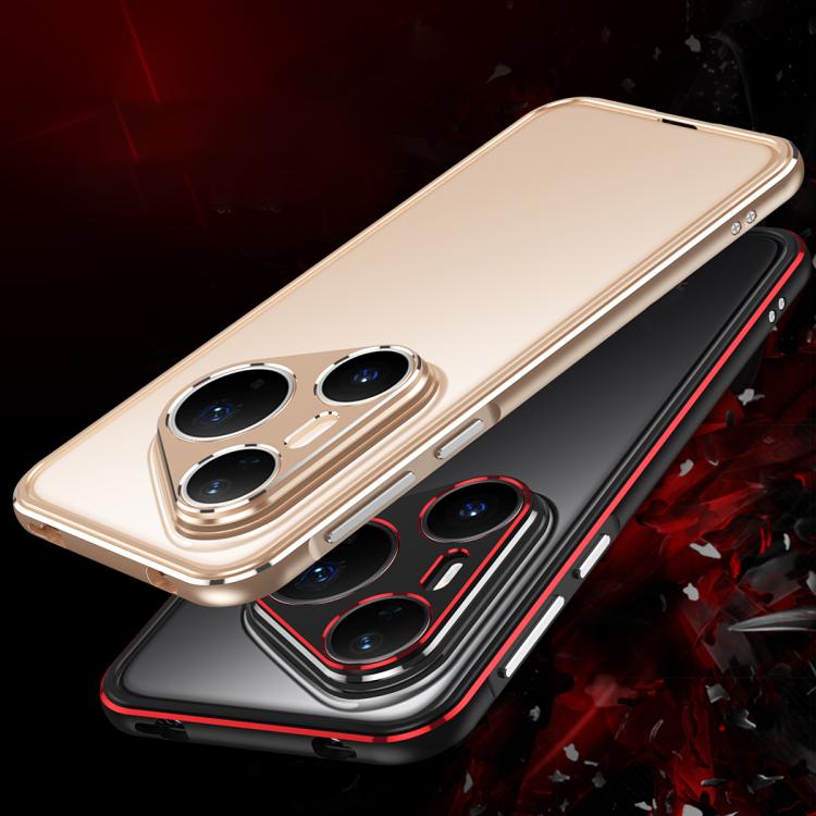 For Huawei Pura 80 Pro 5G Aurora Series Lens Protector + Metal Frame Phone Case