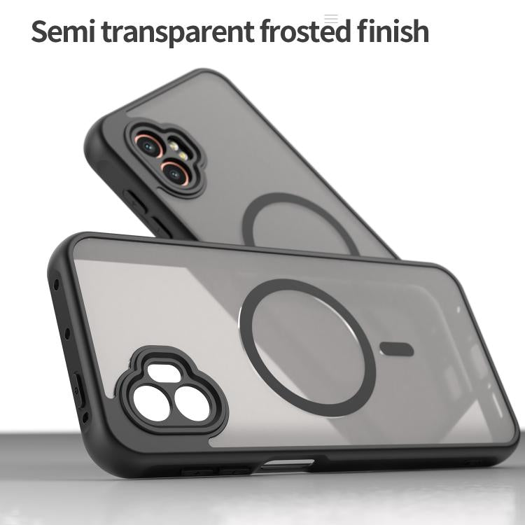 For Samsung Galaxy XCover7 Pro Fan Dun Series TPU Hybrid PC Frosted Magsafe Phone Case