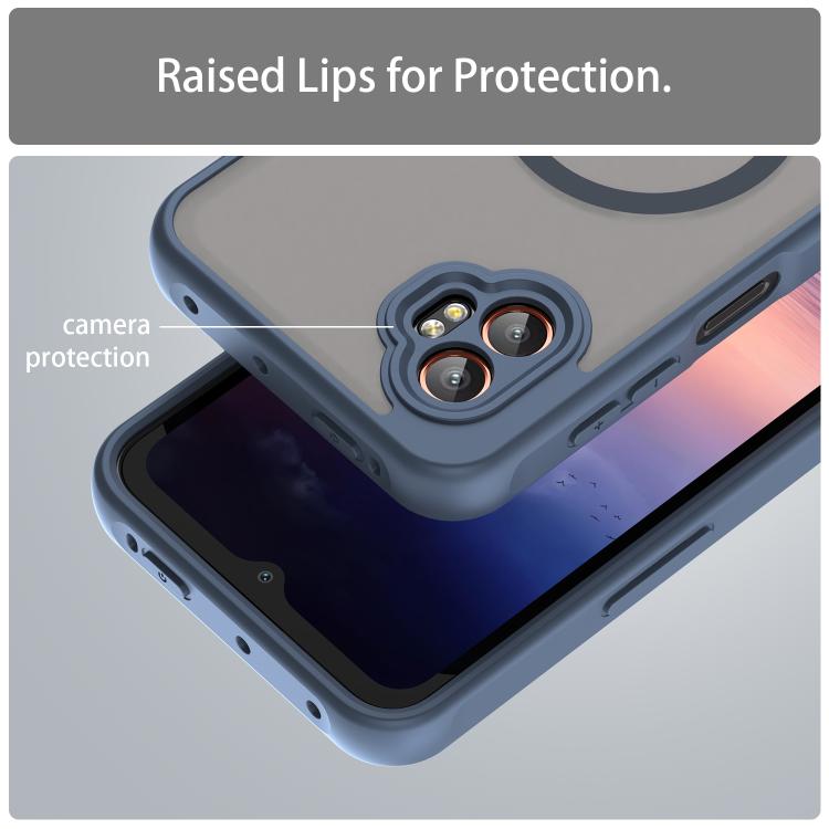 For Samsung Galaxy XCover7 Pro Fan Dun Series TPU Hybrid PC Frosted Magsafe Phone Case