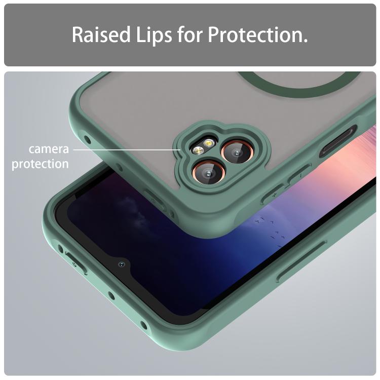 For Samsung Galaxy XCover7 Pro Fan Dun Series TPU Hybrid PC Frosted Magsafe Phone Case