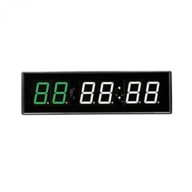 KYX--0023 2.3 inch 6-digit LED Sports Fitness Multi-function Timer, Plug:EU Plug