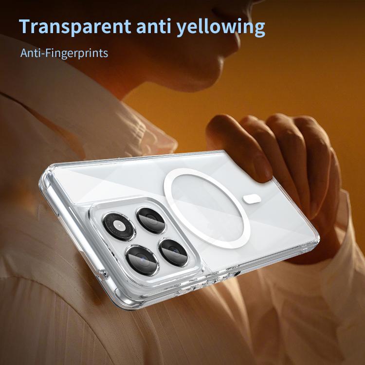 For Motorola Edge 60s PC Hybrid TPU Airbag Shockproof MagSafe Phone Case