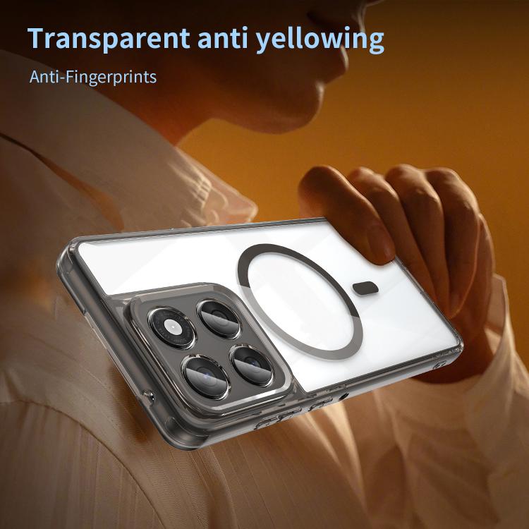 For Motorola Edge 60 PC Hybrid TPU Airbag Shockproof MagSafe Phone Case