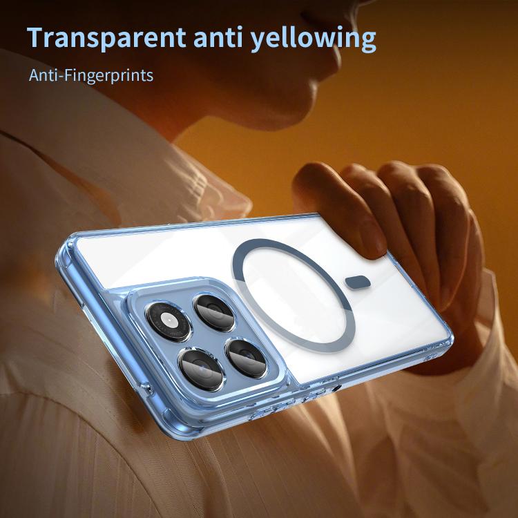 For Motorola Edge 60 PC Hybrid TPU Airbag Shockproof MagSafe Phone Case