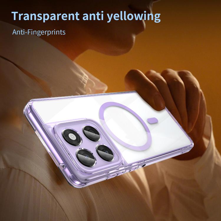 For Motorola Edge 60 PC Hybrid TPU Airbag Shockproof MagSafe Phone Case