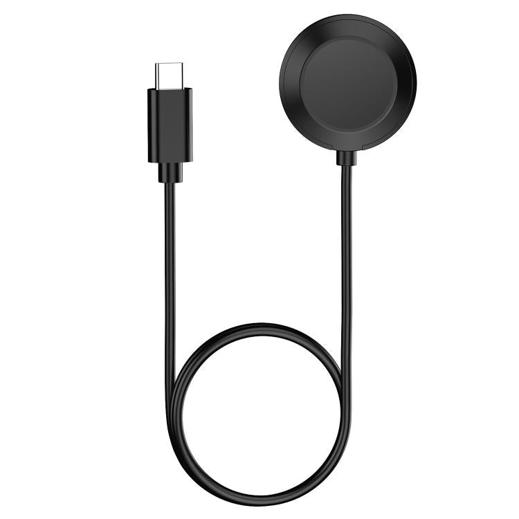 For Suunto Run xDfind Type-C / USB-C Port Smart Watch Charging Cable, Length: 1m - Black
