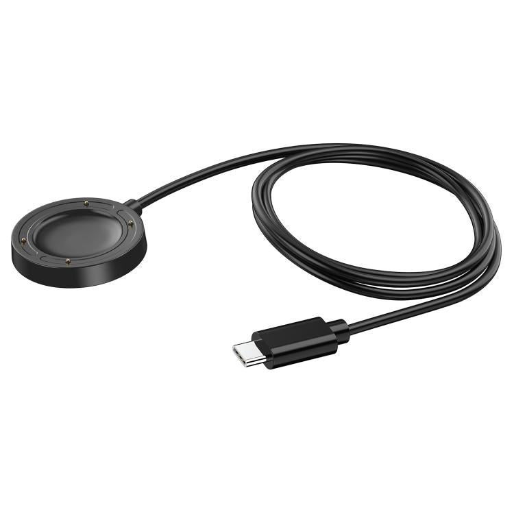 For Suunto Run xDfind Type-C / USB-C Port Smart Watch Charging Cable, Length: 1m - Black