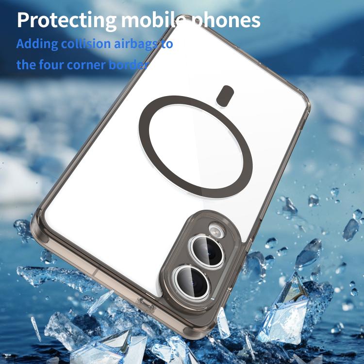 For Samsung Galaxy S25 Edge 5G PC Hybrid TPU Airbag Shockproof MagSafe Phone Case