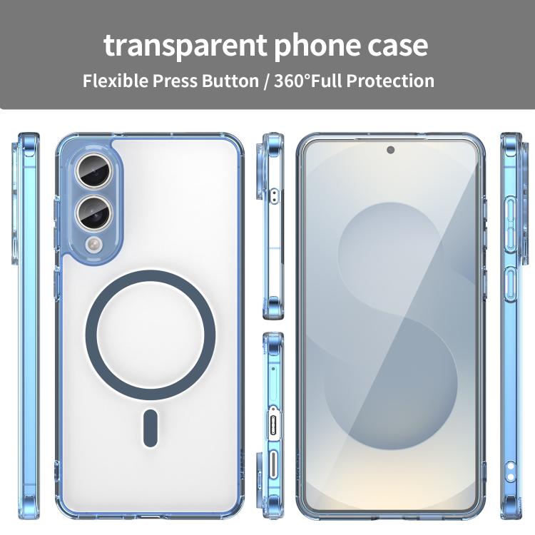 For Samsung Galaxy S25 Edge 5G PC Hybrid TPU Airbag Shockproof MagSafe Phone Case