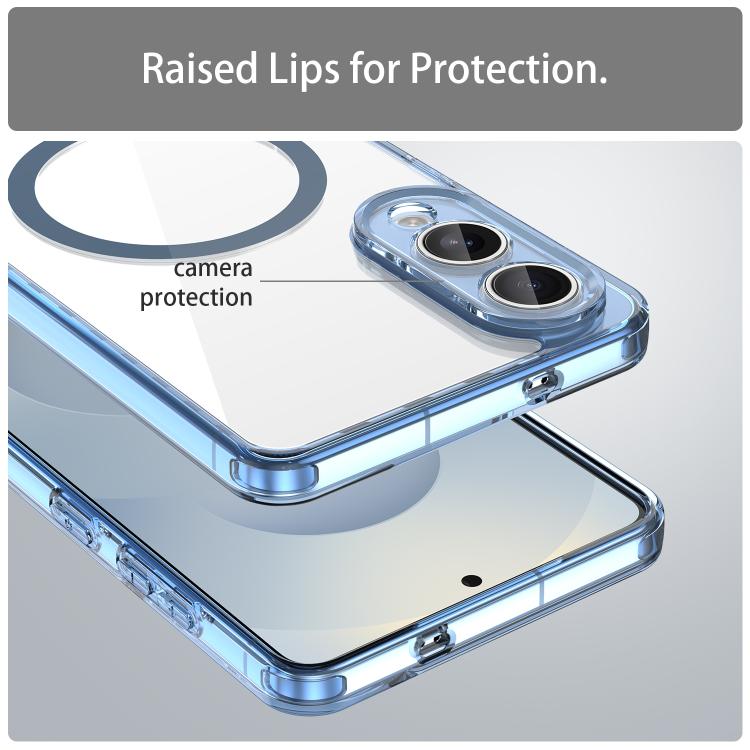 For Samsung Galaxy S25 Edge 5G PC Hybrid TPU Airbag Shockproof MagSafe Phone Case