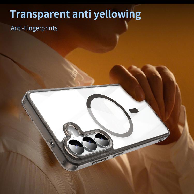 For Samsung Galaxy S26+ 5G PC Hybrid TPU Airbag Shockproof MagSafe Phone Case