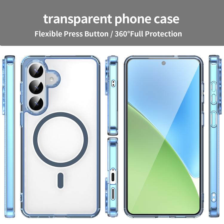 For Samsung Galaxy S26+ 5G PC Hybrid TPU Airbag Shockproof MagSafe Phone Case