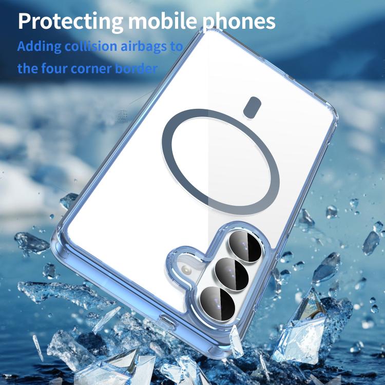 For Samsung Galaxy S26+ 5G PC Hybrid TPU Airbag Shockproof MagSafe Phone Case