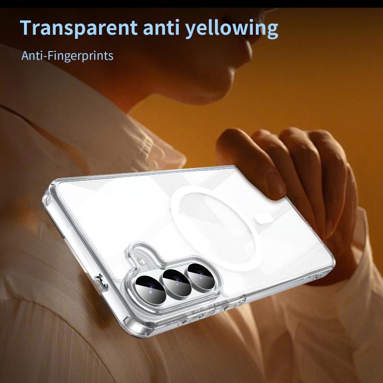 For Samsung Galaxy S26+ 5G PC Hybrid TPU Airbag Shockproof MagSafe Phone Case
