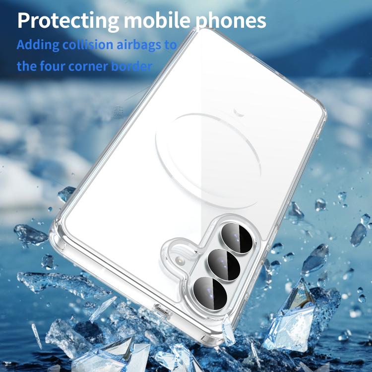 For Samsung Galaxy S26+ 5G PC Hybrid TPU Airbag Shockproof MagSafe Phone Case
