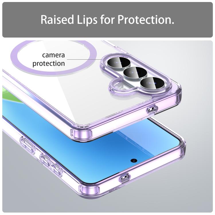 For Samsung Galaxy S26+ 5G PC Hybrid TPU Airbag Shockproof MagSafe Phone Case