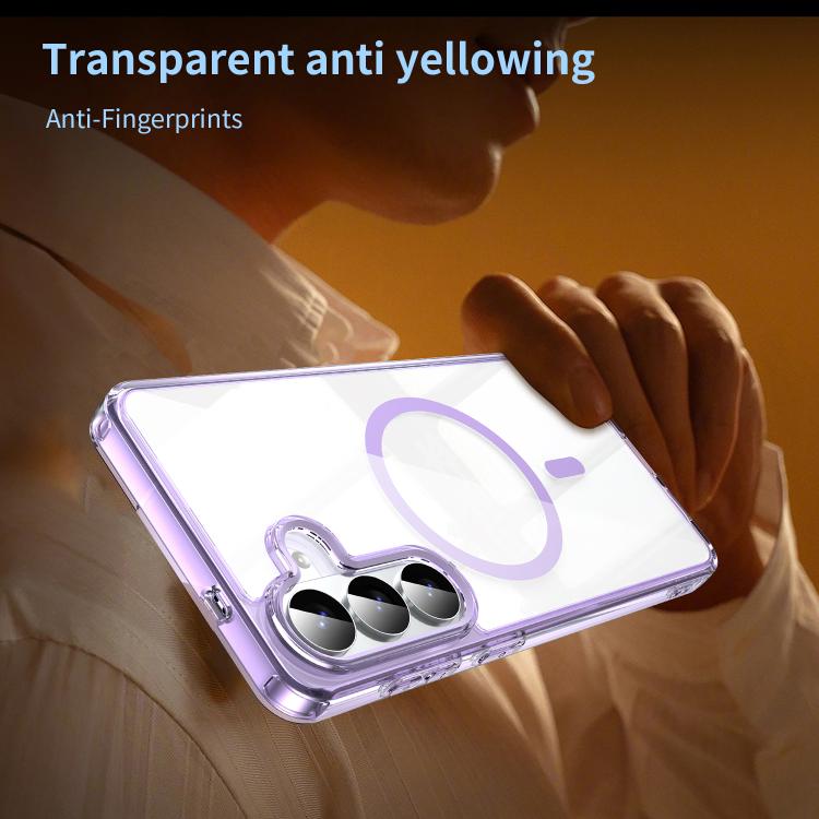 For Samsung Galaxy S26+ 5G PC Hybrid TPU Airbag Shockproof MagSafe Phone Case