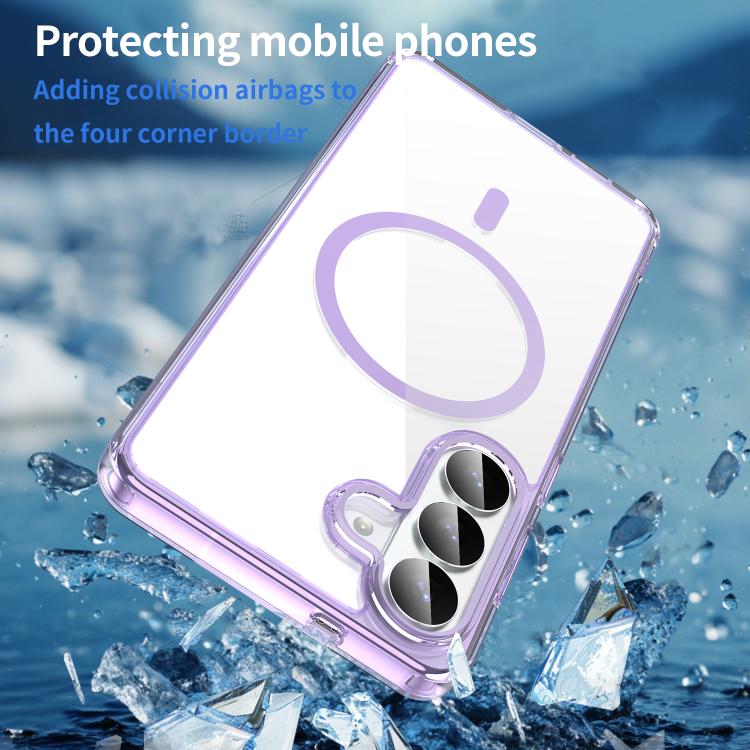 For Samsung Galaxy S26+ 5G PC Hybrid TPU Airbag Shockproof MagSafe Phone Case
