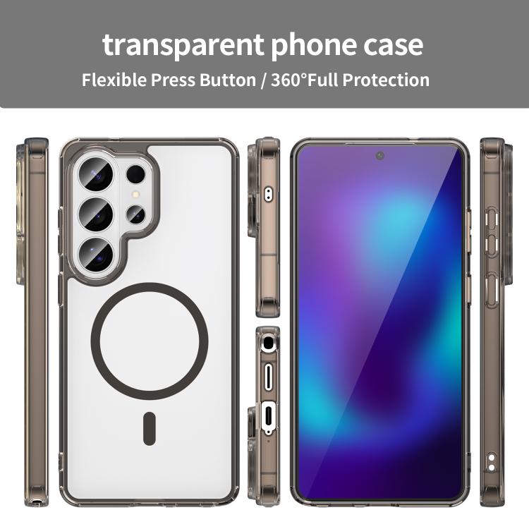 For Samsung Galaxy S26 Ultra 5G PC Hybrid TPU Airbag Shockproof MagSafe Phone Case