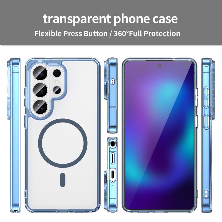 For Samsung Galaxy S26 Ultra 5G PC Hybrid TPU Airbag Shockproof MagSafe Phone Case