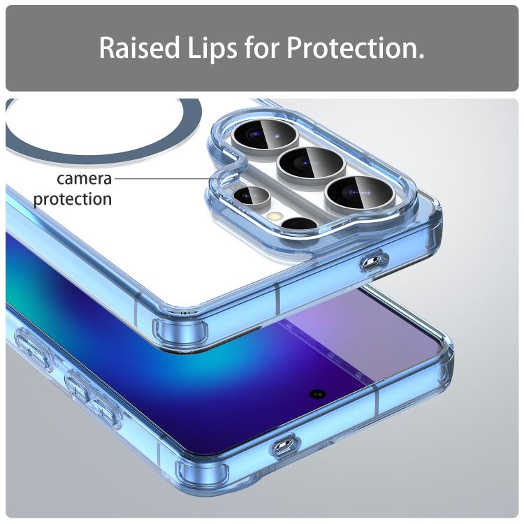 For Samsung Galaxy S26 Ultra 5G PC Hybrid TPU Airbag Shockproof MagSafe Phone Case