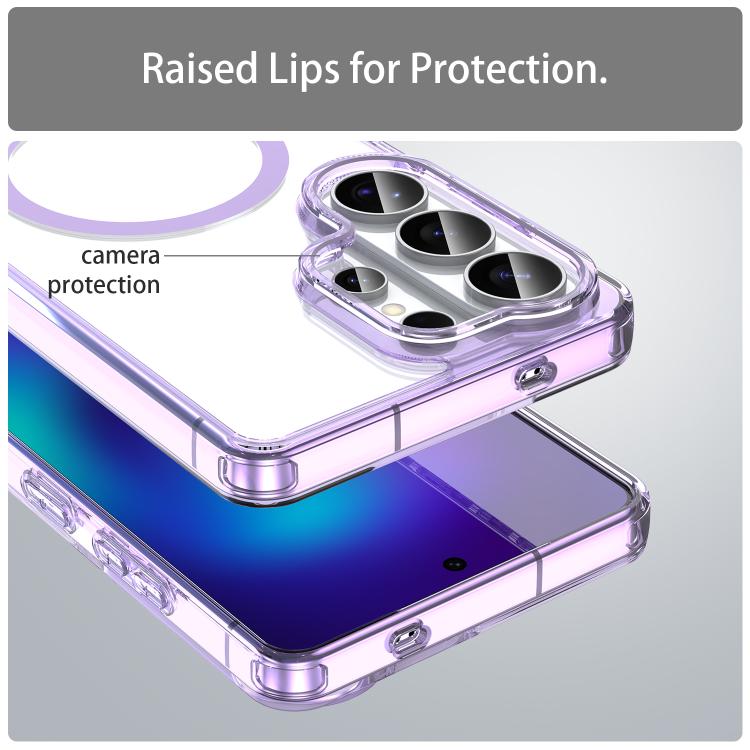 For Samsung Galaxy S26 Ultra 5G PC Hybrid TPU Airbag Shockproof MagSafe Phone Case