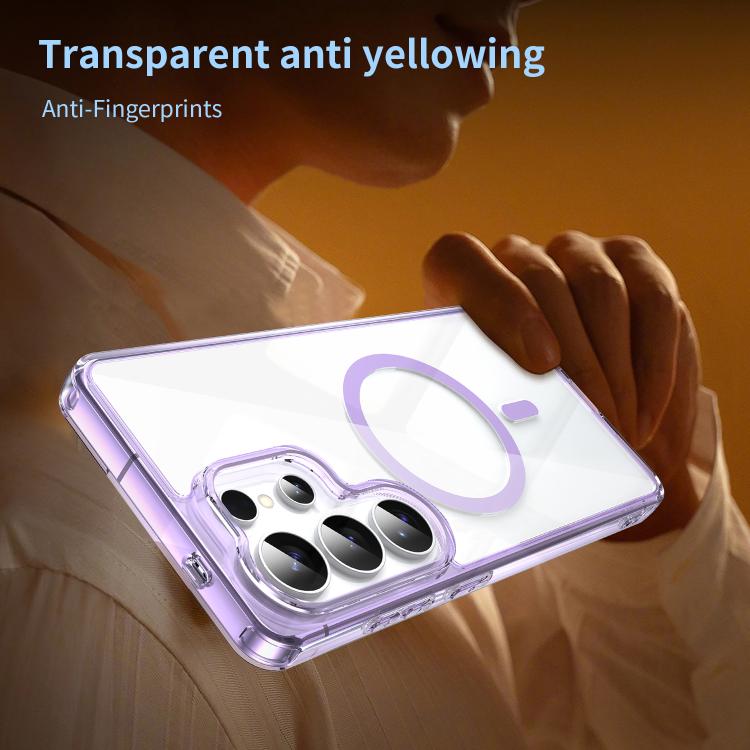 For Samsung Galaxy S26 Ultra 5G PC Hybrid TPU Airbag Shockproof MagSafe Phone Case