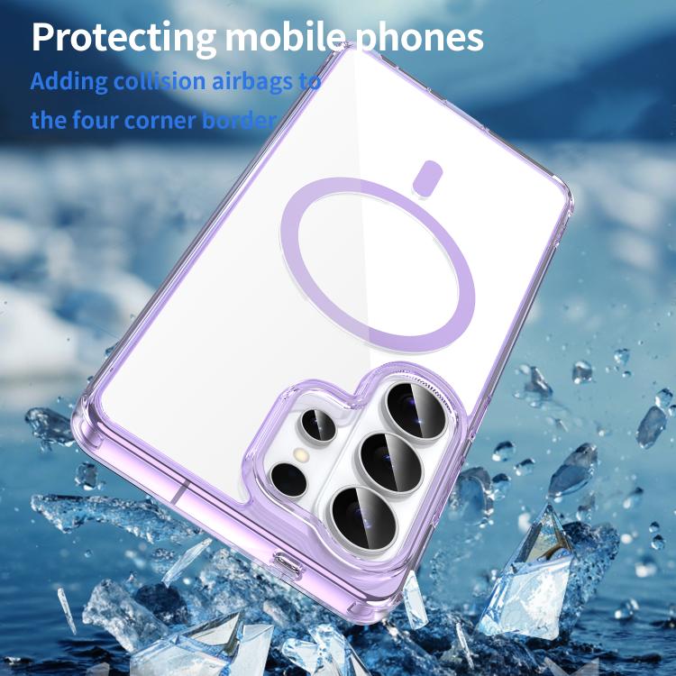 For Samsung Galaxy S26 Ultra 5G PC Hybrid TPU Airbag Shockproof MagSafe Phone Case