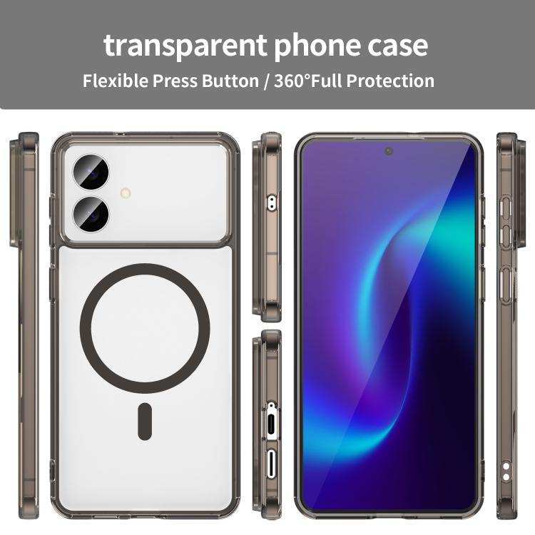 For Samsung Galaxy S26 Edge 5G PC Hybrid TPU Airbag Shockproof MagSafe Phone Case