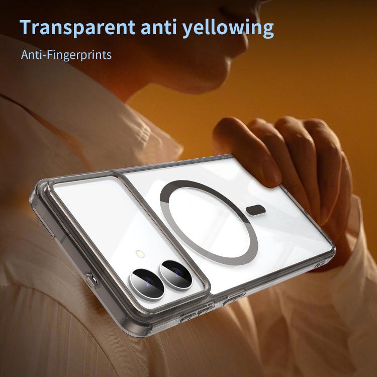 For Samsung Galaxy S26 Edge 5G PC Hybrid TPU Airbag Shockproof MagSafe Phone Case