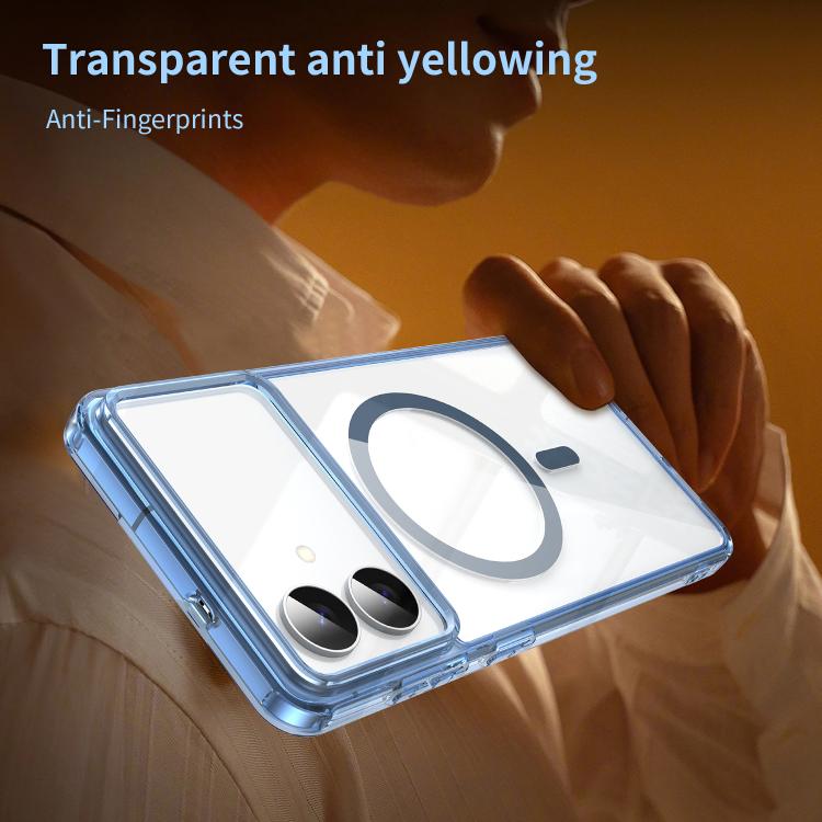 For Samsung Galaxy S26 Edge 5G PC Hybrid TPU Airbag Shockproof MagSafe Phone Case