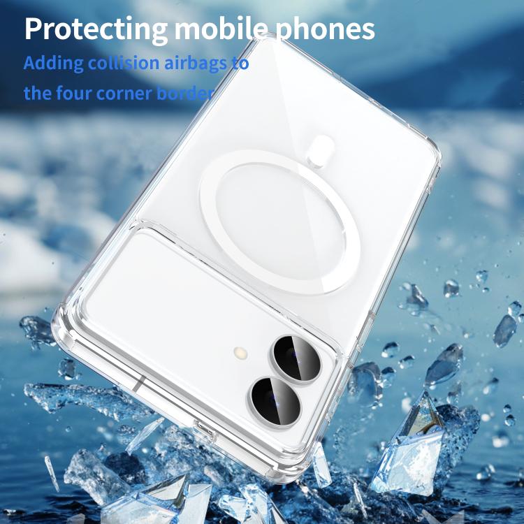 For Samsung Galaxy S26 Edge 5G PC Hybrid TPU Airbag Shockproof MagSafe Phone Case