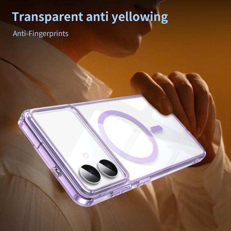 For Samsung Galaxy S26 Edge 5G PC Hybrid TPU Airbag Shockproof MagSafe Phone Case