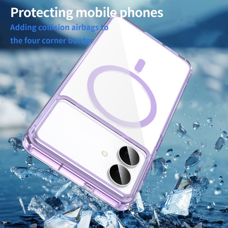 For Samsung Galaxy S26 Edge 5G PC Hybrid TPU Airbag Shockproof MagSafe Phone Case