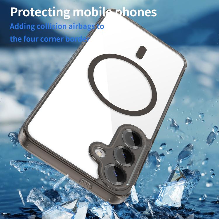 For Samsung Galaxy S25+ 5G PC Hybrid TPU Airbag Shockproof MagSafe Phone Case