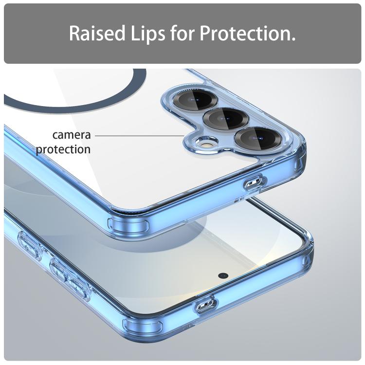 For Samsung Galaxy S25+ 5G PC Hybrid TPU Airbag Shockproof MagSafe Phone Case